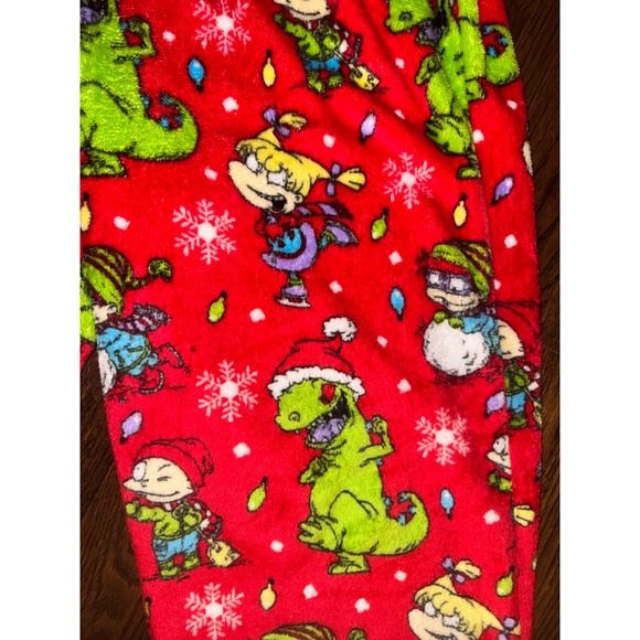 Women's Rugrats 2X Christmas Pajama Sleep Lounge Pants Bottoms Nickelodeon - Picture 3 of 4